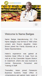 Mobile Screenshot of namebadges.co.za